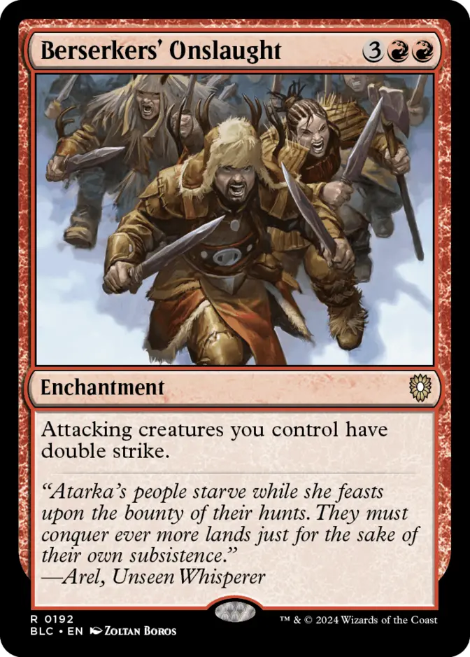 Berserkers' Onslaught [BLC]