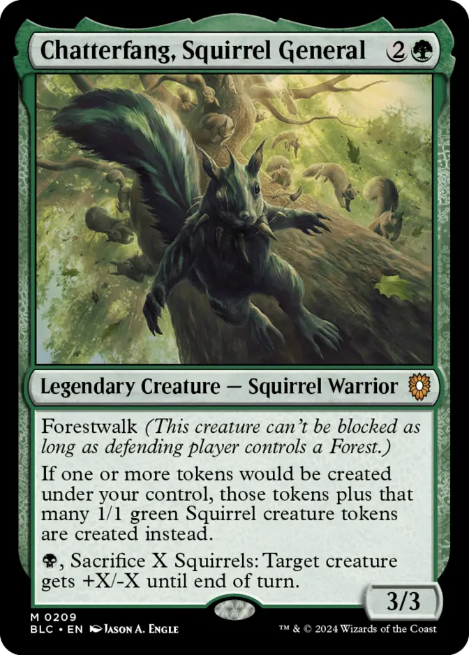 Chatterfang, Squirrel General [BLC]