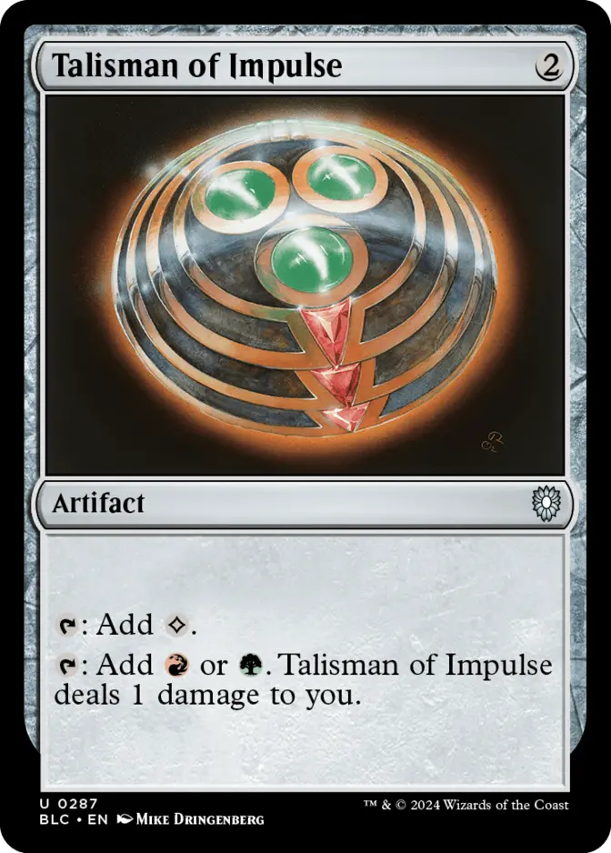 Talisman of Impulse [BLC]