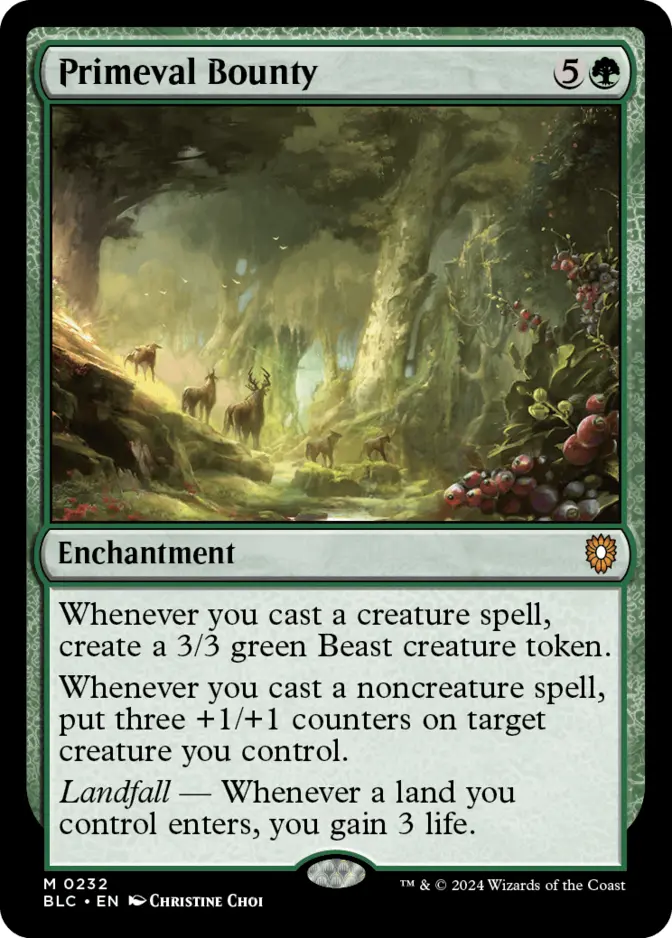 Primeval Bounty [BLC]