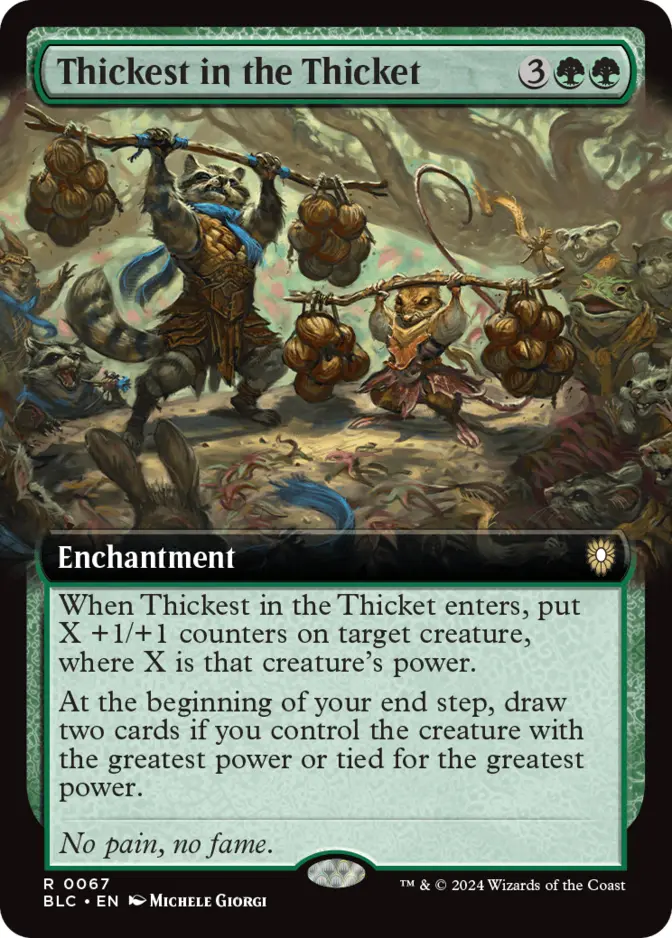 Thickest in the Thicket <extended> [BLC]