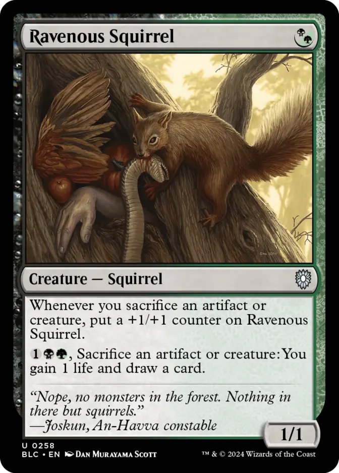 Ravenous Squirrel [BLC]