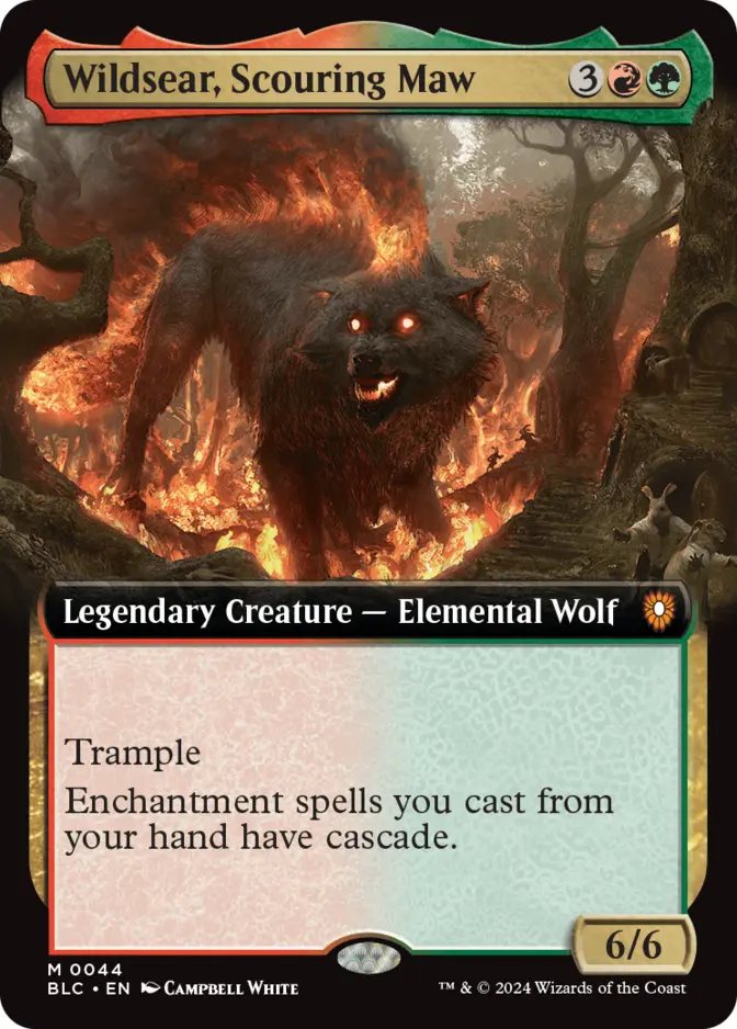 Wildsear, Scouring Maw <extended> [BLC] (F)