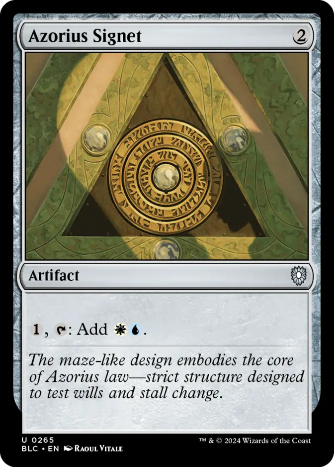 Azorius Signet [BLC]