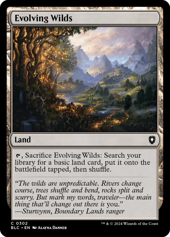 Evolving Wilds [BLC]