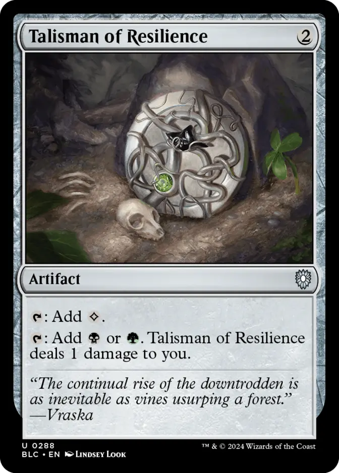 Talisman of Resilience [BLC]