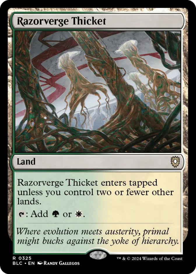 Razorverge Thicket [BLC]
