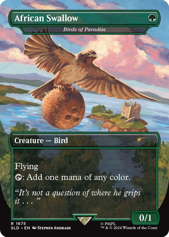 Birds of Paradise <African Swallow - Monthy Python and the Holy Grail Vol. 1> [SLD]