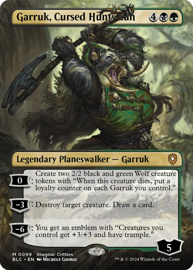 Garruk, Cursed Huntsman <Imagine: Critters> [BLC] (F)