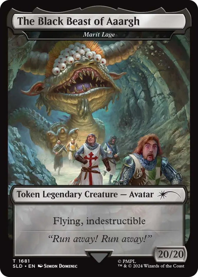 Marit Lage <The Black Beast of Aaargh - Token - Monthy Python and the Holy Grail Vol. 2> [SLD]