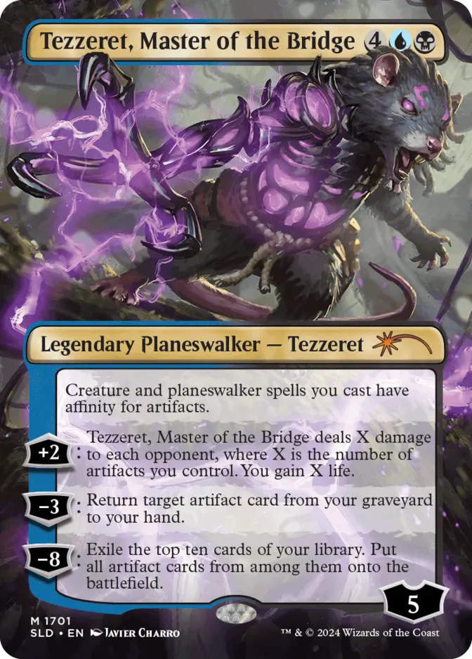 Tezzeret, Master of the Bridge <showcase bloomburrow> [SLD]