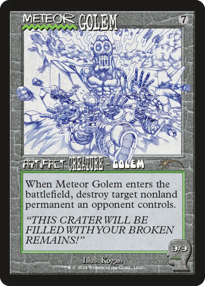 Meteor Golem <Brain Dead: Creatures> [SLD]