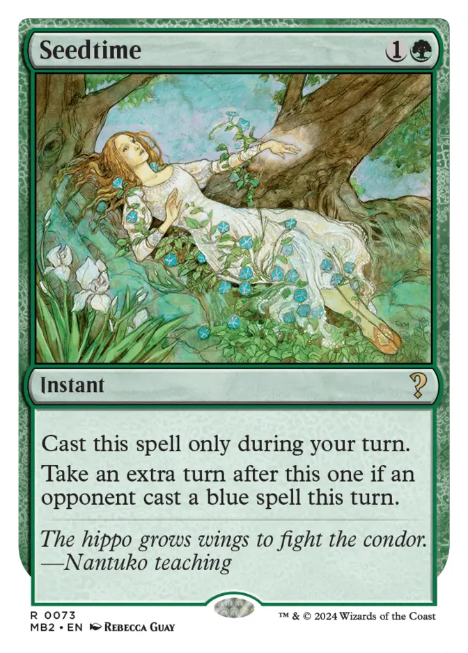 Seedtime <White-Bordered> [MB2]