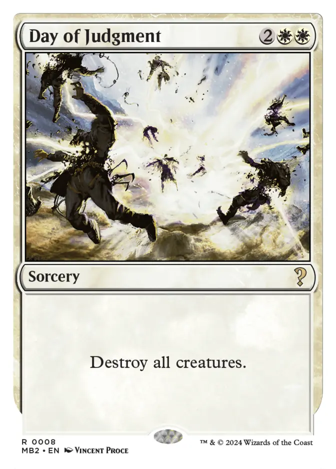 Day of Judgment <White-Bordered> [MB2]