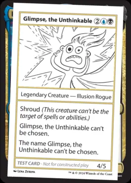 Glimpse, the Unthinkable