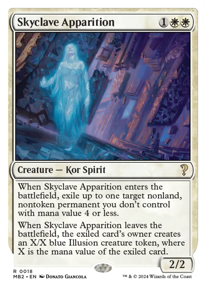 Skyclave Apparition <White-Bordered> [MB2]