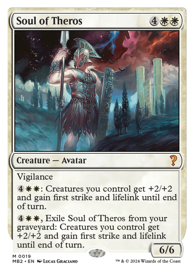 Soul of Theros <White-Bordered> [MB2]