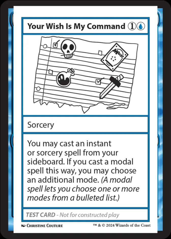 Your Wish Is My Command <Playtest> [MB2]