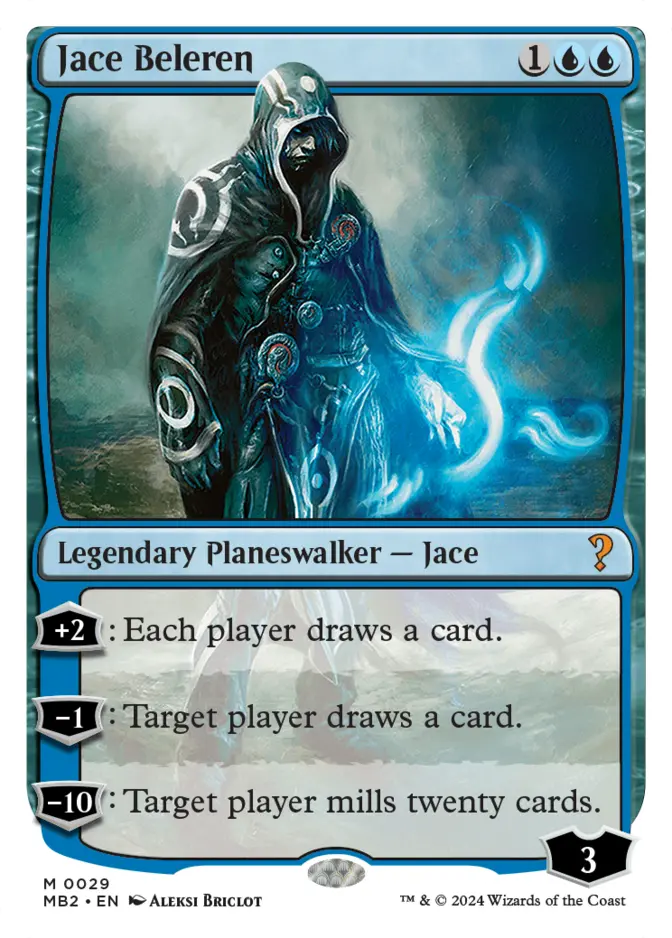 Jace Beleren <White-Bordered> [MB2]