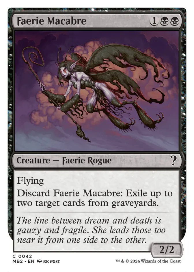 Faerie Macabre <White-Bordered> [MB2]