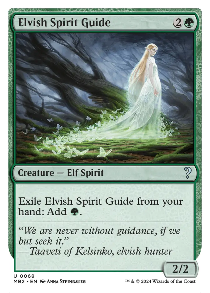 Elvish Spirit Guide <White-Bordered> [MB2]