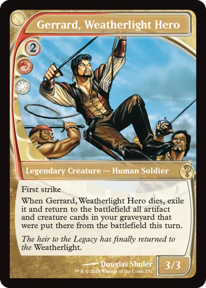Gerrard, Weatherlight Hero <Futureshifted> [MB2]