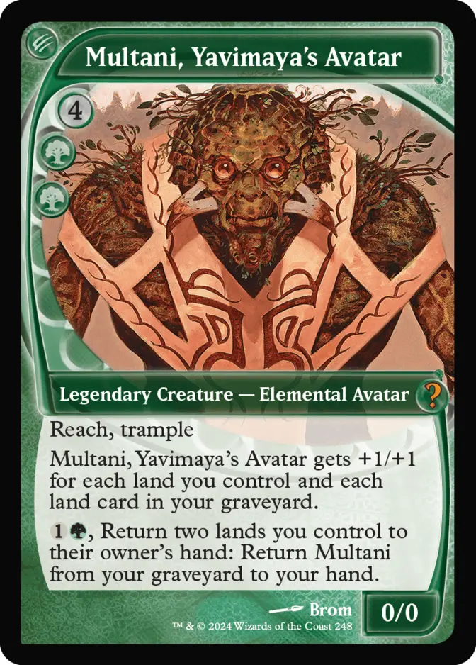 Multani, Yavimaya's Avatar <Futureshifted> [MB2]