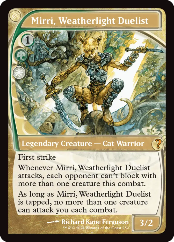 Mirri, Weatherlight Duelist <Futureshifted> [MB2] (F)