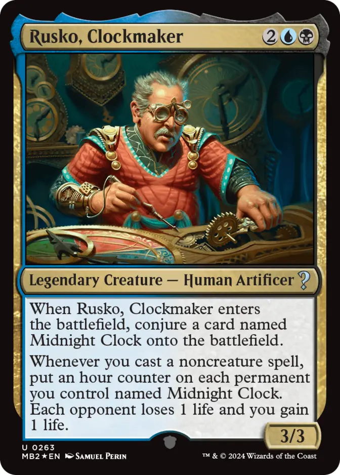 Rusko, Clockmaker <Acorn> [MB2] (F)