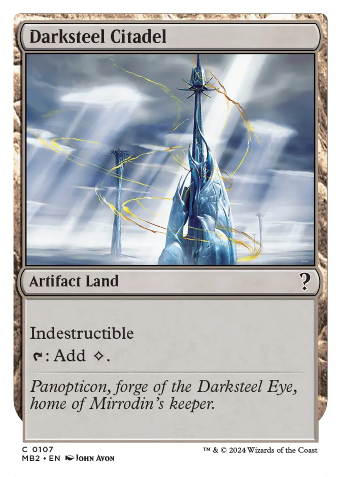 Darksteel Citadel <White-Bordered> [MB2]