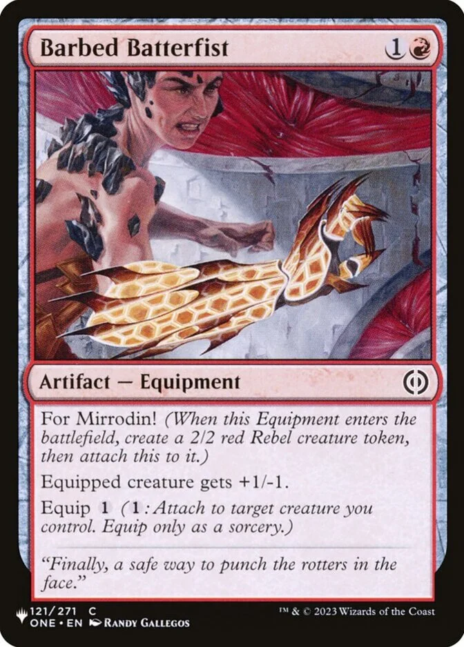 Barbed Batterfist [PLIST]