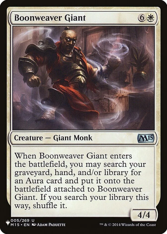 Boonweaver Giant [PLIST]