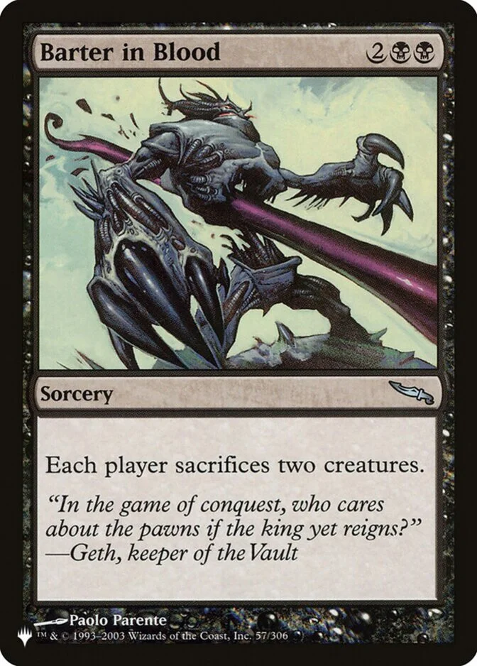 Barter in Blood [PLIST]