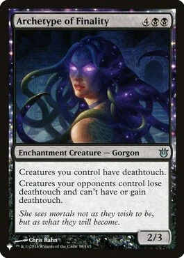 Archetype of Finality