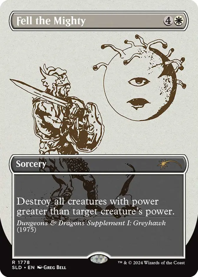Fell the Mighty <Dungeons and Dragons: An Exhibition of Adventure> [SLD]