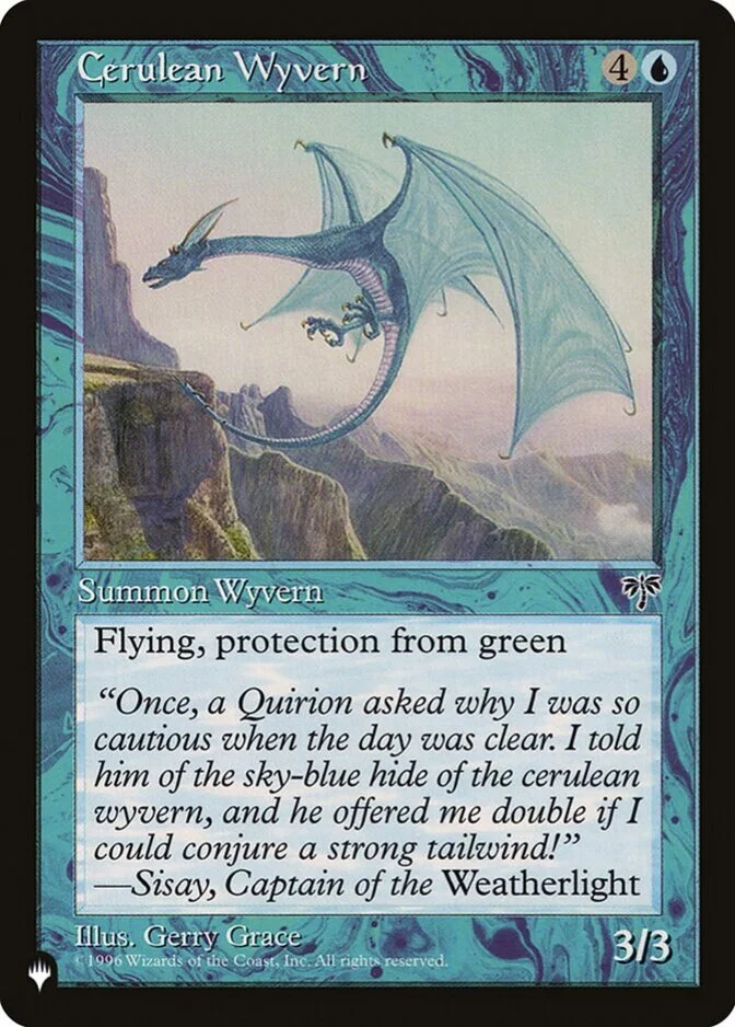 Cerulean Wyvern [PLIST]