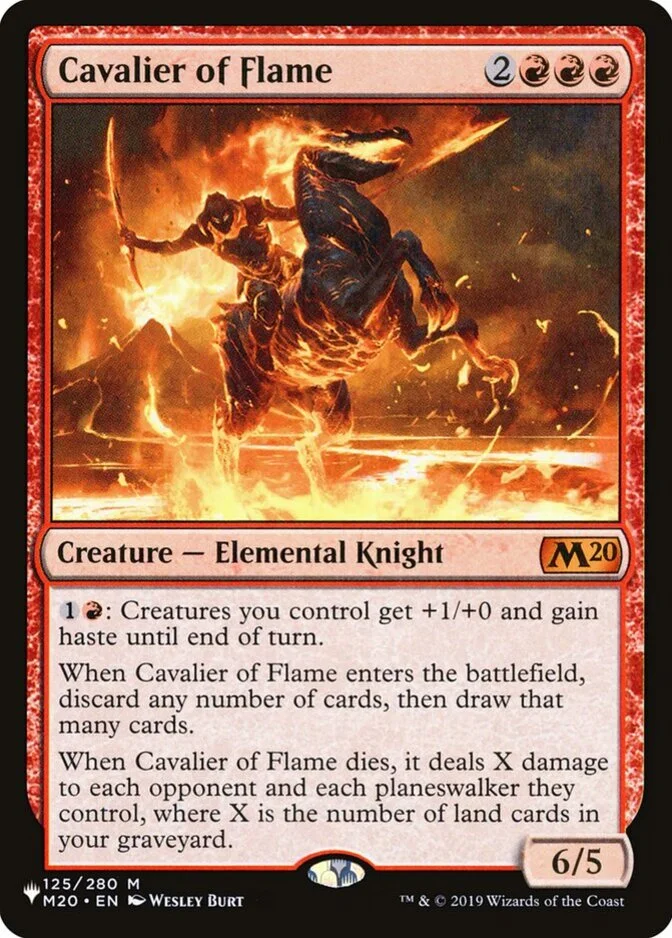 Cavalier of Flame [PLIST]