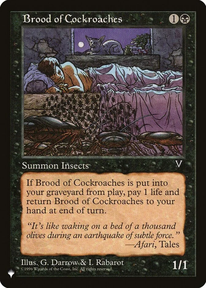 Brood of Cockroaches [PLIST]