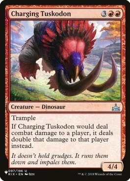 Charging Tuskodon