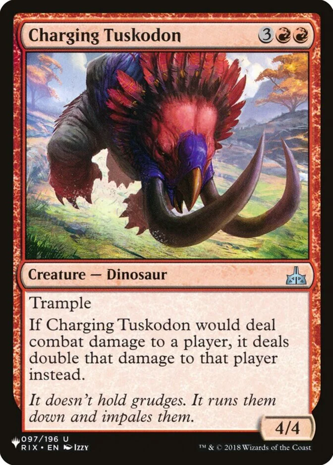Charging Tuskodon [PLIST]