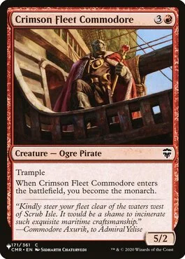 Crimson Fleet Commodore