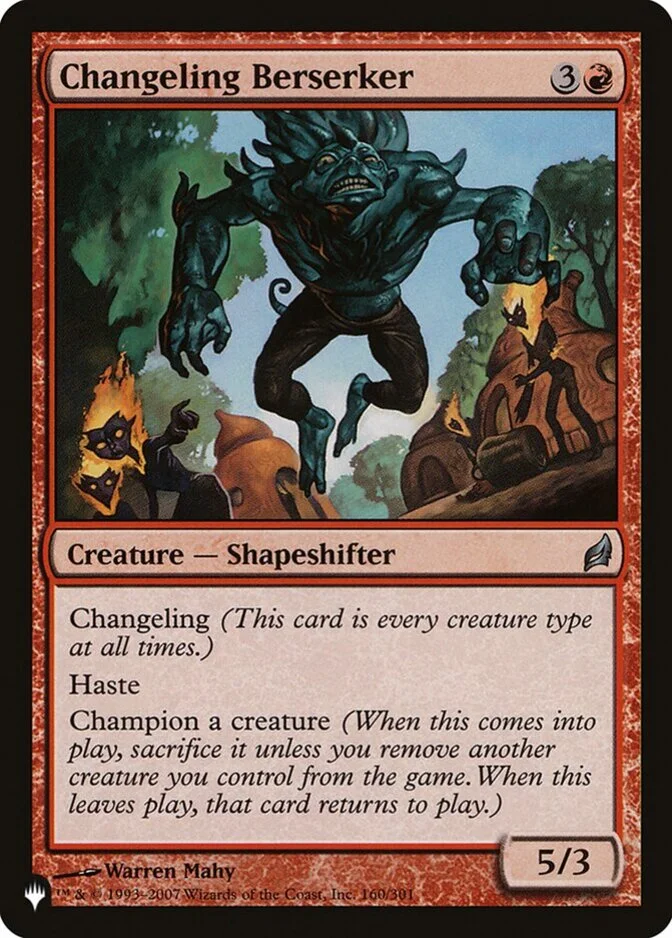 Changeling Berserker [PLIST]