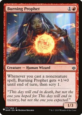 Burning Prophet