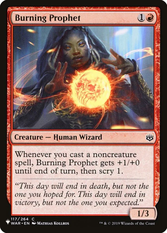 Burning Prophet [PLIST]