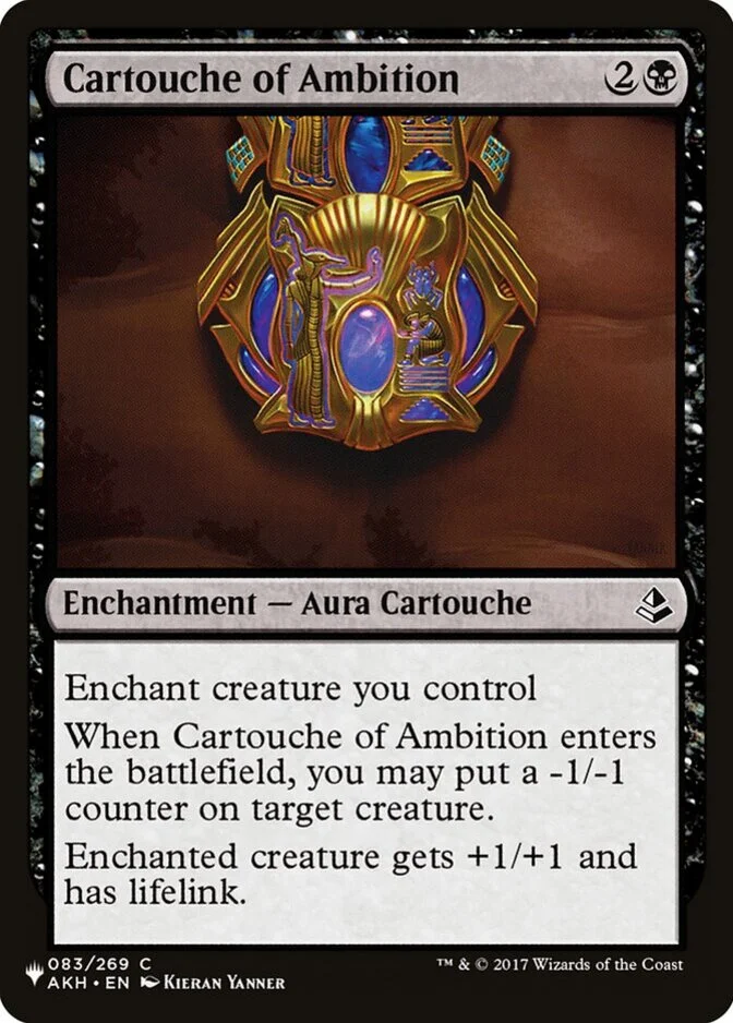 Cartouche of Ambition [PLIST]