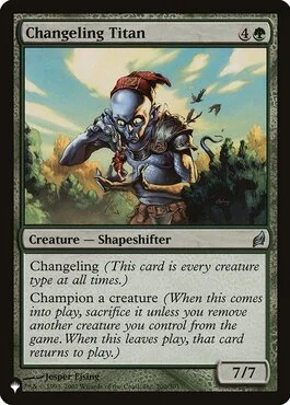 Changeling Titan