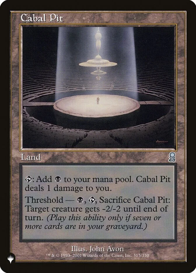 Cabal Pit [PLIST]