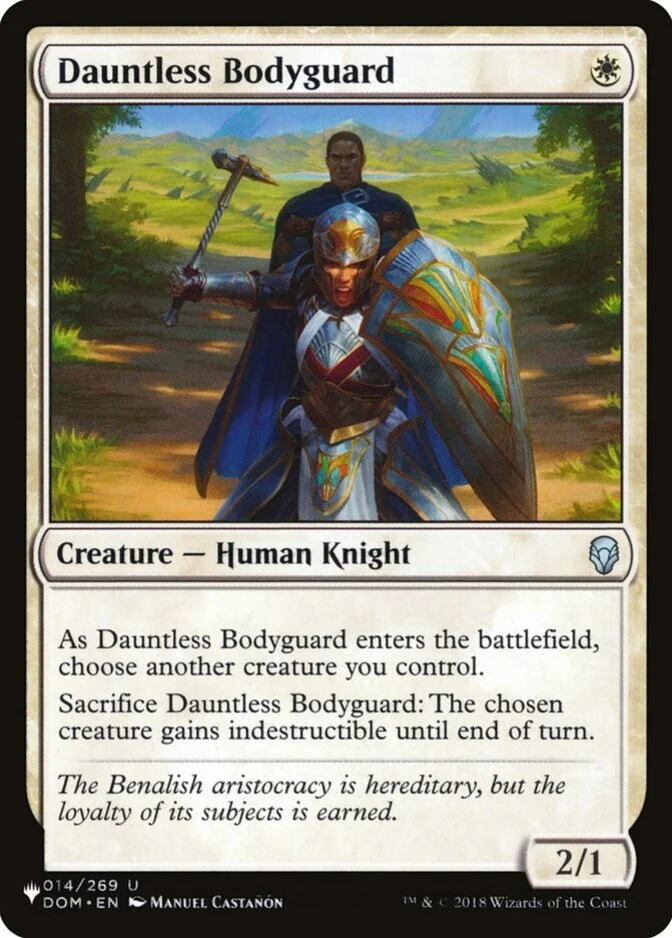 Dauntless Bodyguard [PLIST]