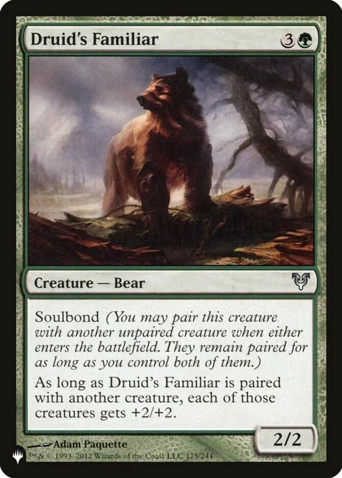Druid's Familiar [PLIST]