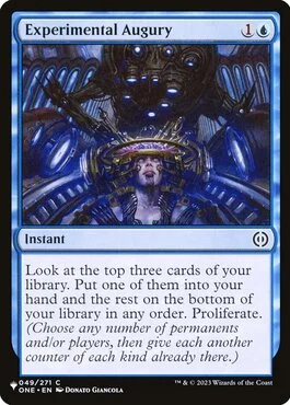 Experimental Augury